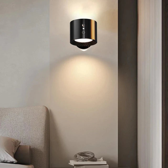 Reflektor ścienny LumoSpin | Nowoczesne Oświetlenie Wnętrz | Obracana Lampa LED