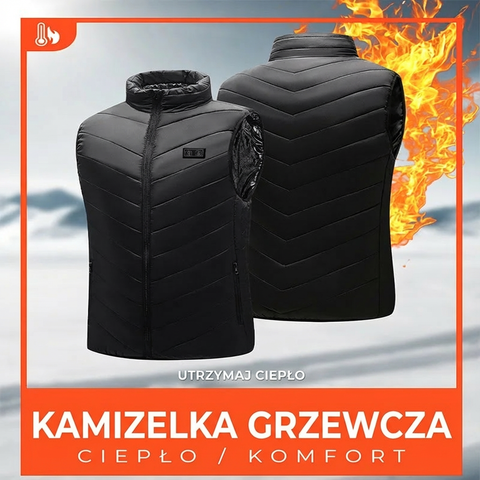 Kamizelka Grzewcza Termava | Kamizelka Ogrzewana do Noszenia | Komfort Termiczny