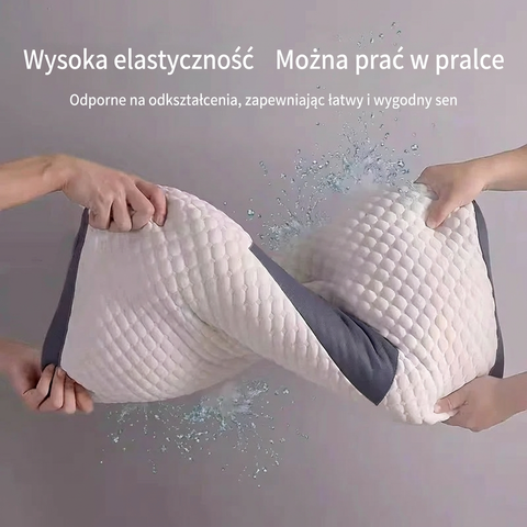 Poduszka Ortopedyczna Cervina | Poduszka Profilowana do Snu | Rdzeń Dopasowujący