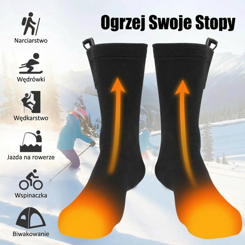Skarpety Grzewcze Thermiva | Skarpety Elektryczne | Ogrzewanie Stóp