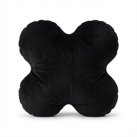 Poduszka Dekoracyjna Clover | Miękka Poduszka Pluszowa | Designerski Kształt