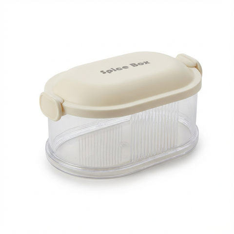 Pojemnik SpiceLock | Organizer na Przyprawy | Transparentny z Pokrywką