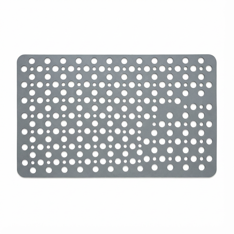Mata łazienkowa FlowGrip | Antypoślizgowa mata do prysznica | Perforowane PVC