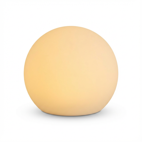 Lunis | Lampa Stołowa Kula | Szkło Matowe