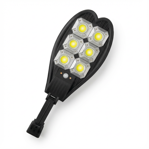 Luxora Lampa Solarna COB | Reflektor Zewnętrzny z Pilotem | 180° Radar i IPX66