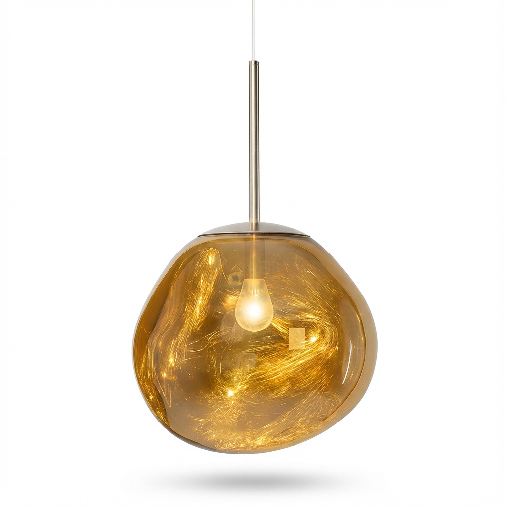 Lampa wisząca Lumo | Designerskie oświetlenie sufitowe | Szkło artystyczne