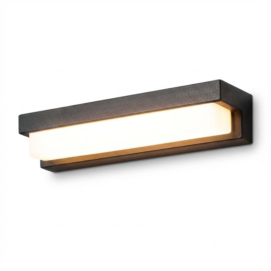 Lampa Solarna Ścienna LumiSol | Oświetlenie Ogrodowe LED | IP65 z 3 Barwami Światła