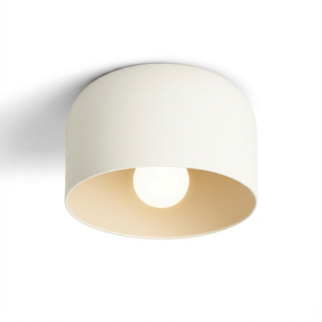 IronGlow | Lampa Sufitowa Natynkowa | Minimalistyczna Forma | Żelazna Konstrukcja
