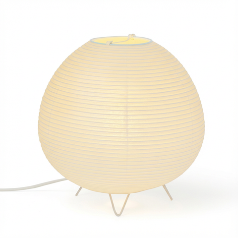 Lampa Stołowa Kumo | Japońska Lampa Papierowa | Styl Wabi-Sabi i Japandi