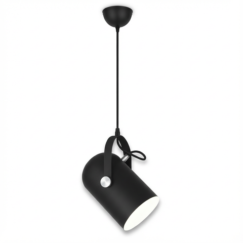 Lampa Wisząca Hemme | Oświetlenie Sufitowe | Regulowany Metalowy Klosz