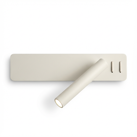 Lampa Ścienna Nox | Regulowana Lampka LED do Czytania | Minimalistyczny Design