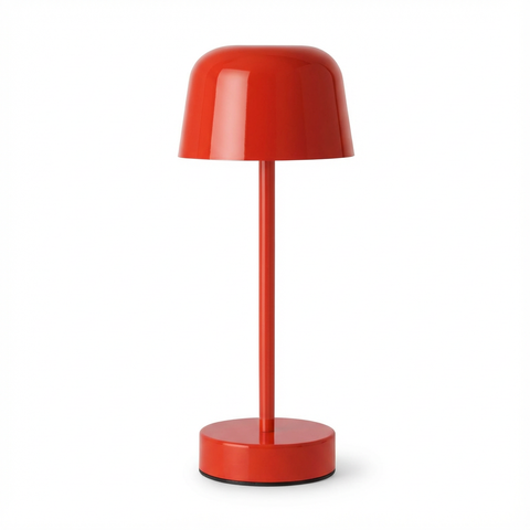 Lampka Prisma Lumo | Lampka Stolikowa LED | Metalowy Korpus i Ładowanie USB