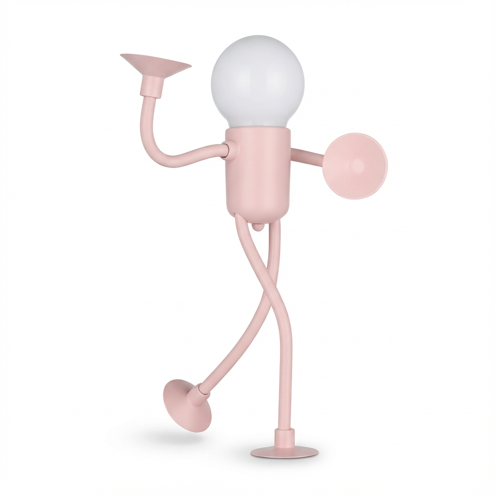 GlowBend | Elastyczna Lampa LED | Z Przyssawką i Giętką Formą