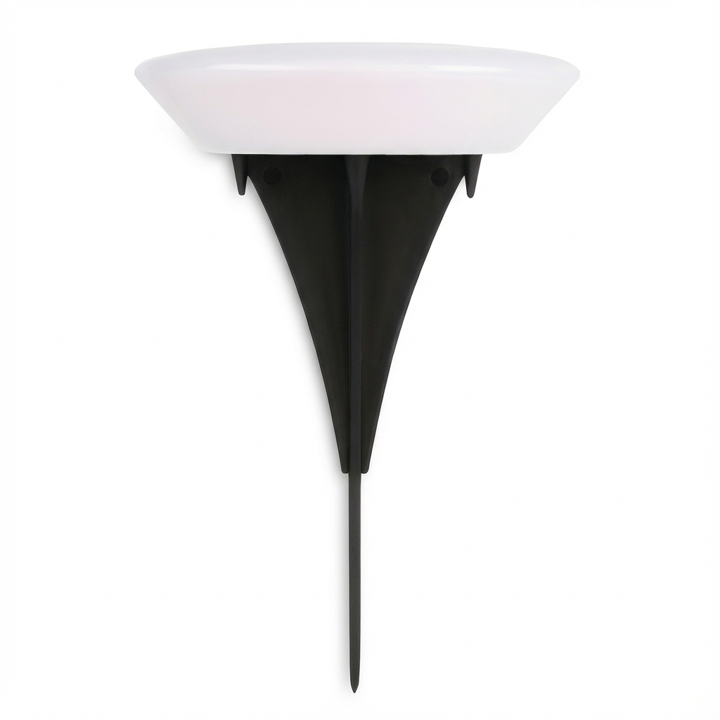 Lampa Solaris | Lampa solarna ogrodowa LED | Minimalistyczne oświetlenie na trawnik i ścieżki