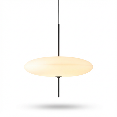 L’Éclipse | Lampa wisząca nowoczesna | Metal i akryl w stylu japandi