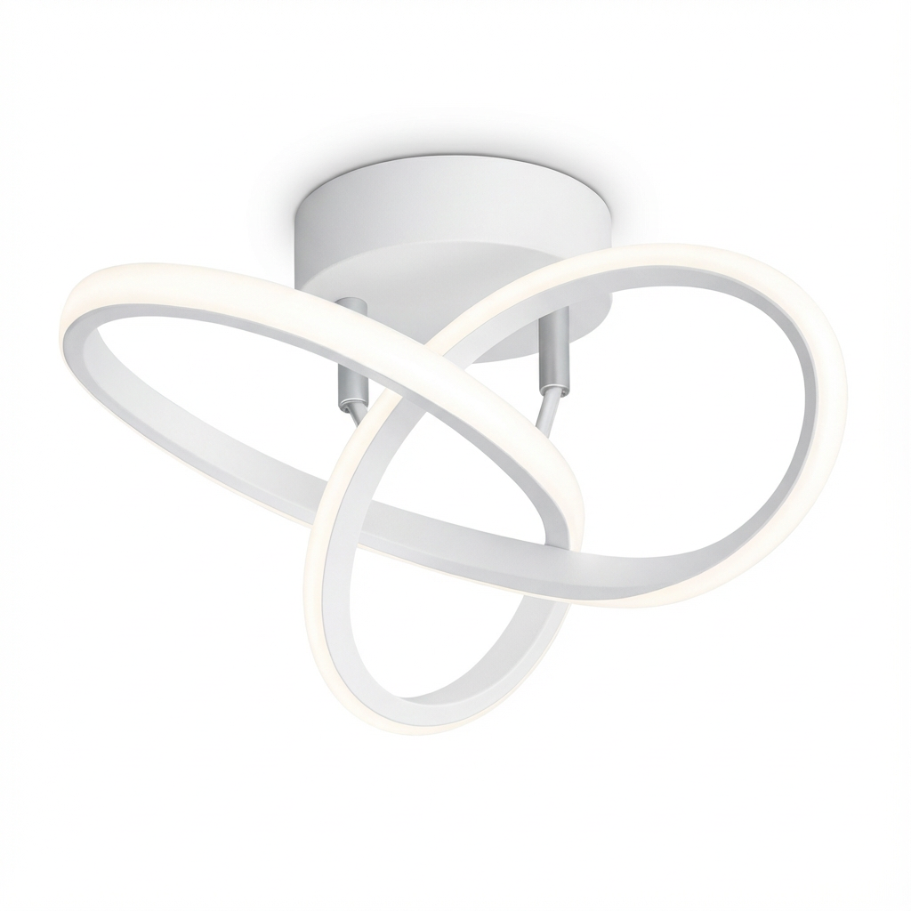 Plafon Infinia | Lampa LED Sufitowa | Nowoczesna Forma Przestrzenna