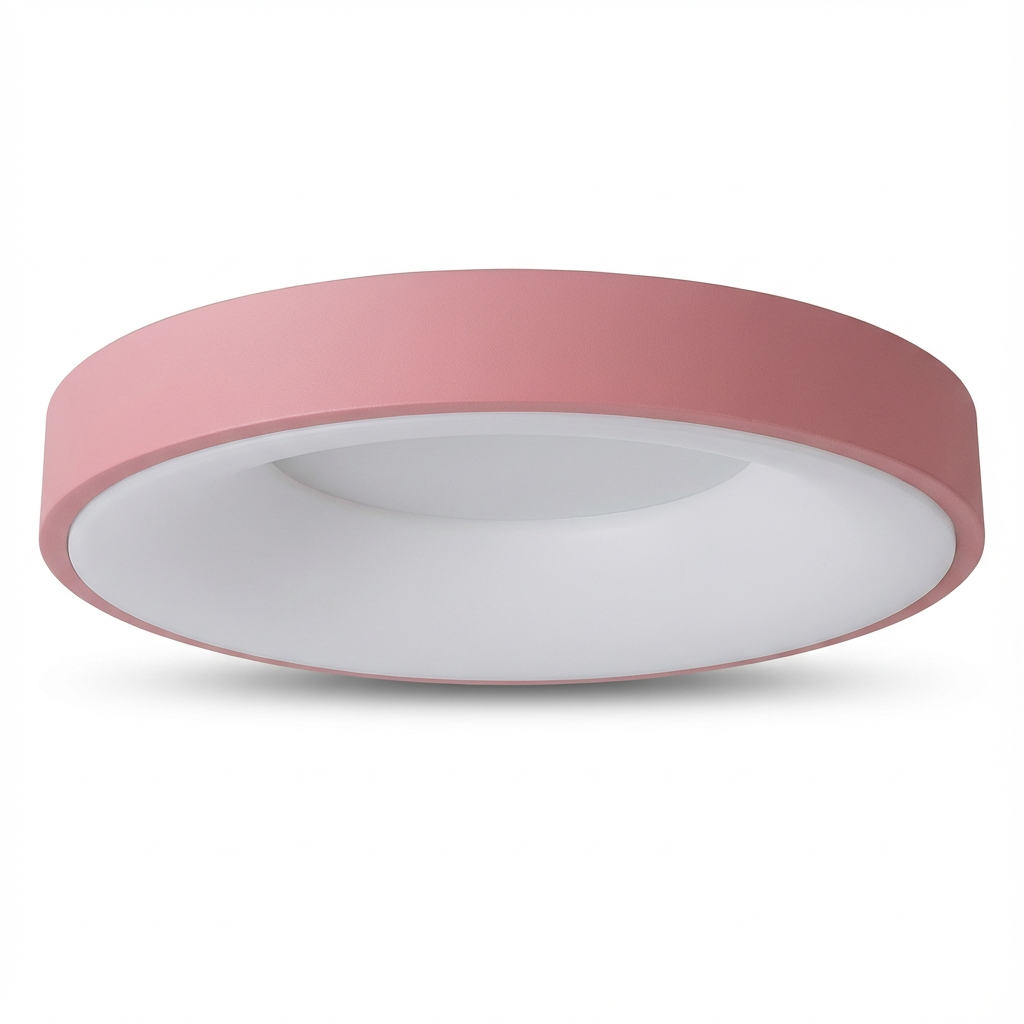 Plafon Rosetta | Lampa LED Sufitowa | Pastelowa Okrągła Forma