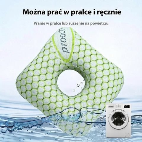 Poduszka Ergonomiczna Airova | Poduszka Profilowana z Otworem | Rdzeń Dopasowujący