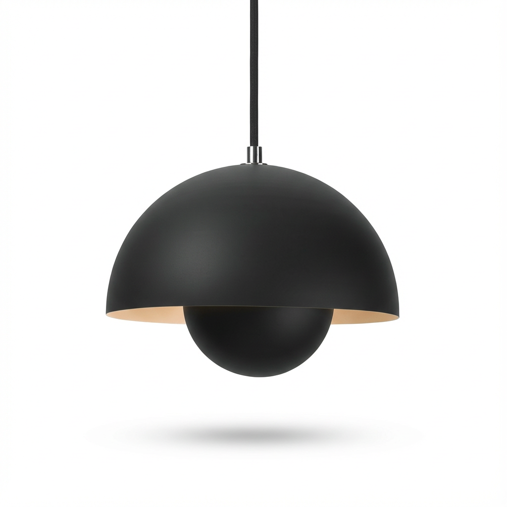 Lampa Kopułowa Vesta | Lampa Wisząca Nowoczesna | Metalowa Konstrukcja