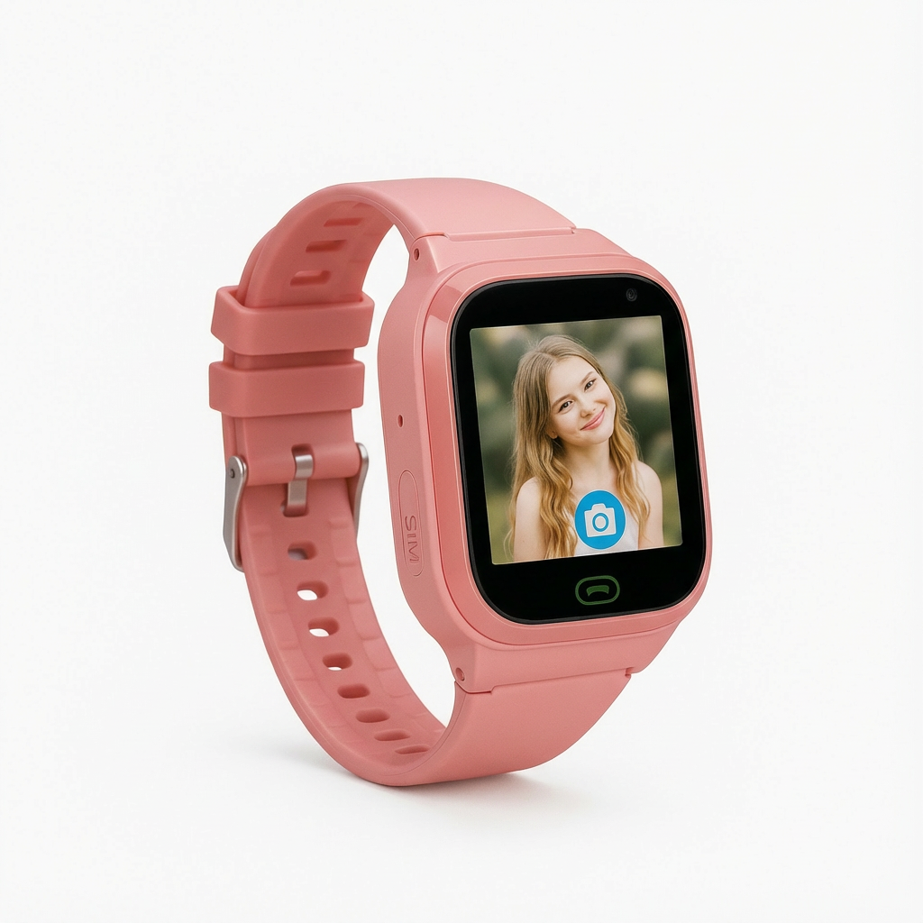 Smartwatch Dla Dzieci z GPS | Zegarek Lokalizacyjny z SIM | Funkcja SOS i Połączenia