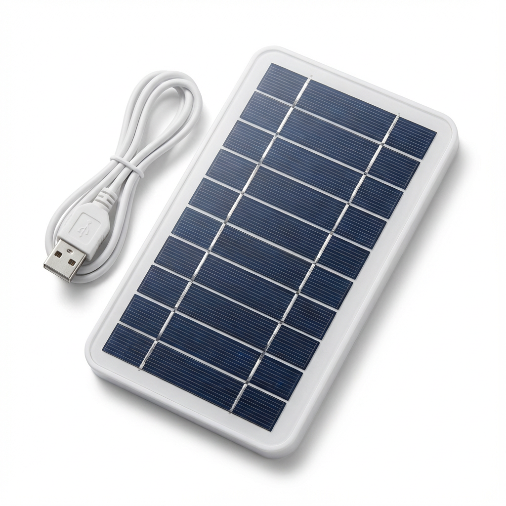 Panel Słoneczny SolarFlex | Ładowarka USB Turystyczna | Polikrystaliczny Moduł