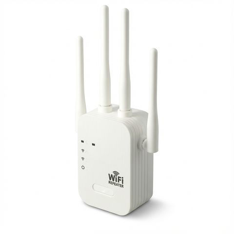 Wzmacniacz Sygnału WiFi | Repeater Dwupasmowy 5G / 2.4G | Zasięg do Domu i Ogrodu