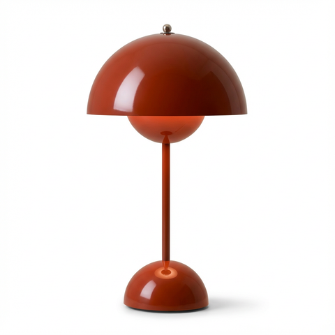 Lampa Stołowa Domek | Lampa Dekoracyjna LED | Geometryczny Design Retro