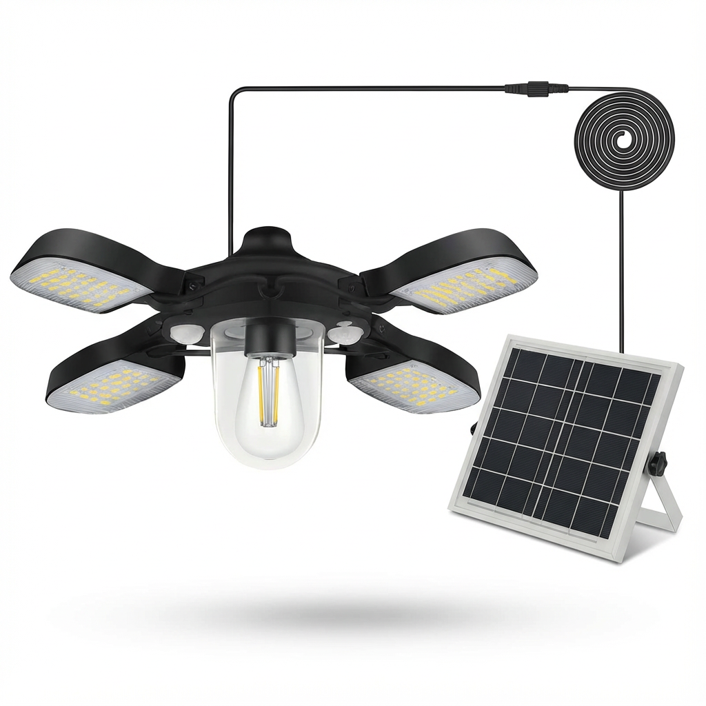 Lampa Słoneczna Nova | Lampa Wisząca LED | Zasilanie Solarne