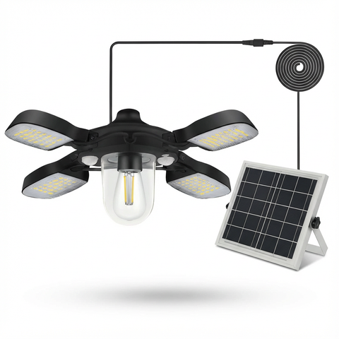 Lampa Słoneczna Nova | Lampa Wisząca LED | Zasilanie Solarne
