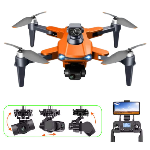 Dron Składany z Kamerą 8K | Dron GPS z Unikaniem Przeszkód | Zasięg Lotu do 3000 m
