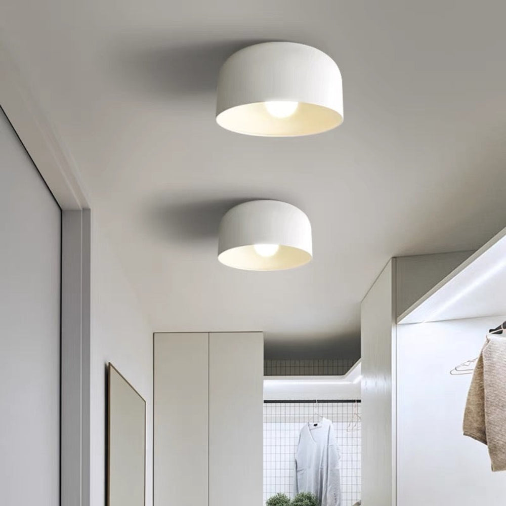 IronGlow | Lampa Sufitowa Natynkowa | Minimalistyczna Forma | Żelazna Konstrukcja