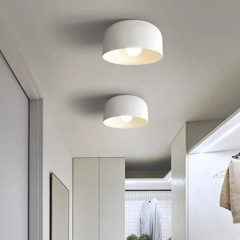 IronGlow | Lampa Sufitowa Natynkowa | Minimalistyczna Forma | Żelazna Konstrukcja