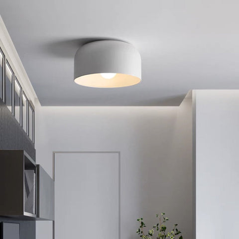 IronGlow | Lampa Sufitowa Natynkowa | Minimalistyczna Forma | Żelazna Konstrukcja