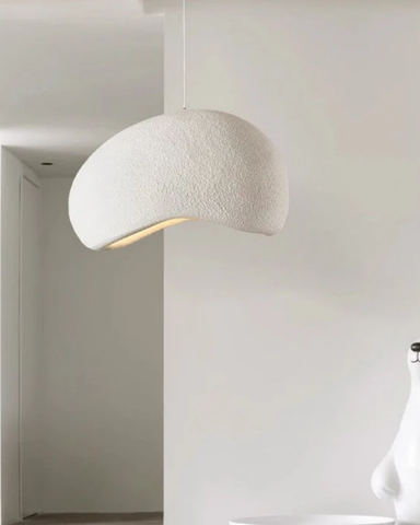 L’Éclat Lumière Éternelle | Lampa wisząca nowoczesna | Lekka forma z tworzywa