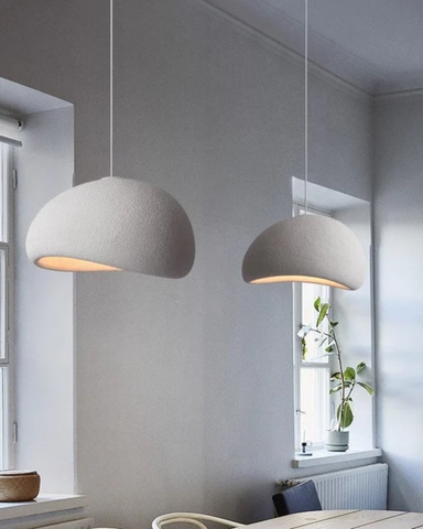 L’Éclat Lumière Éternelle | Lampa wisząca nowoczesna | Lekka forma z tworzywa
