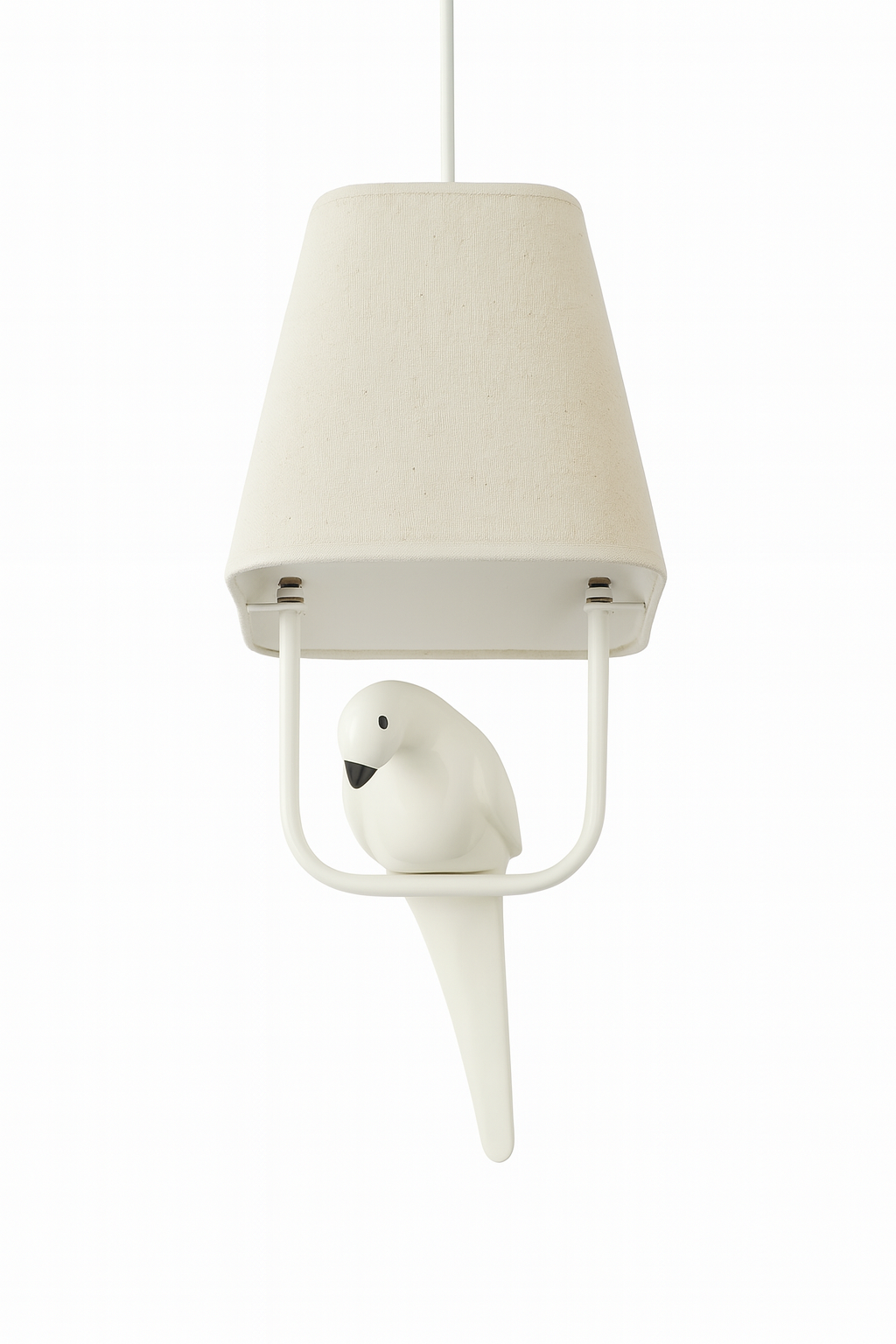Lampa Ava | Lampa Wisząca Dekoracyjna | Ceramiczny Akcent z Motywem Ptaka