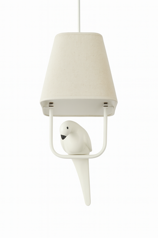 Lampa Ava | Lampa Wisząca Dekoracyjna | Ceramiczny Akcent z Motywem Ptaka