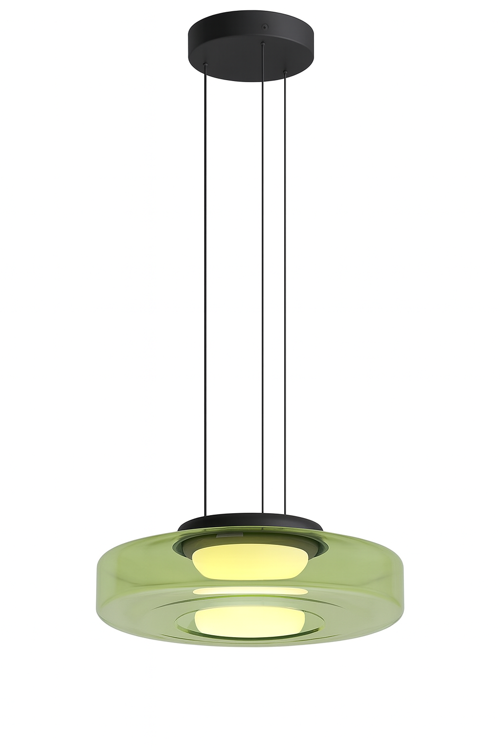 Lampa Circo | Lampa wisząca LED | Szklany klosz o geometrycznej formie