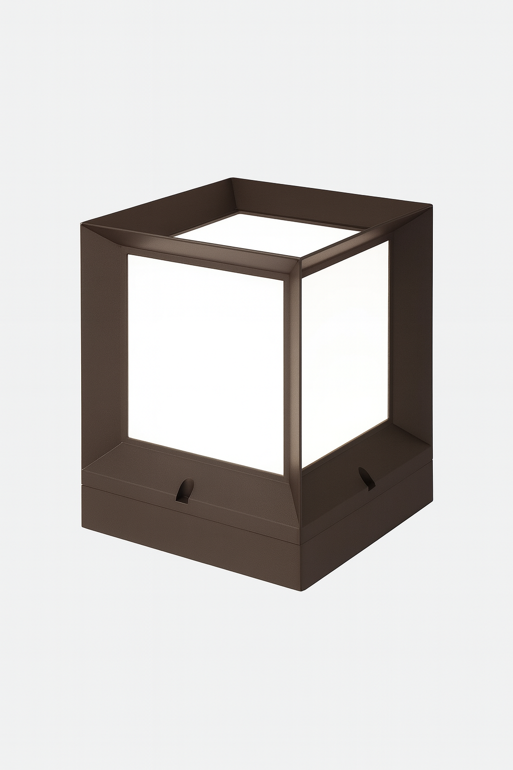 Lampa Cubo | Lampa ogrodowa słupkowa | Oświetlenie LED na cokół zewnętrzny