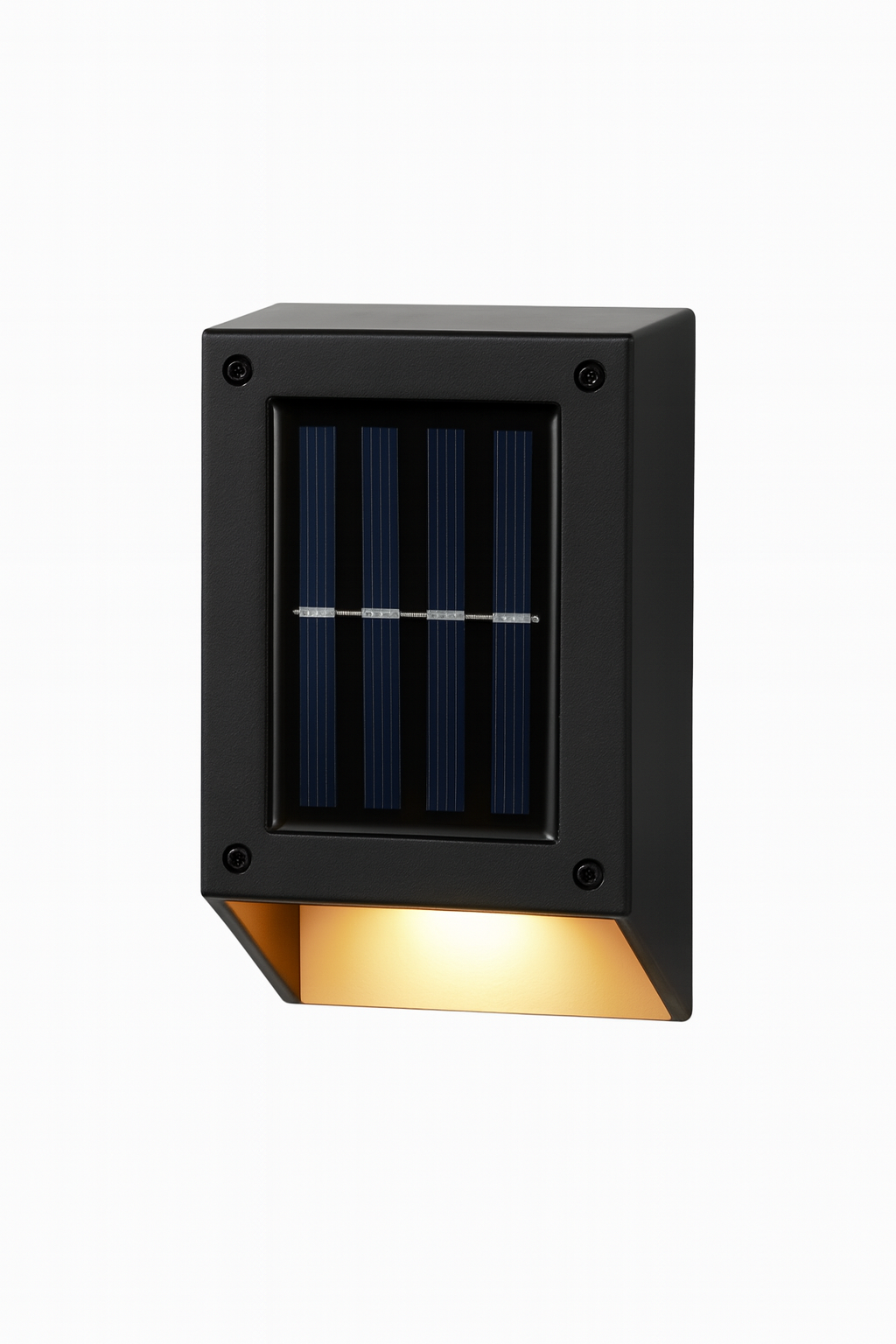 Lampa Fencis | Kinkiet solarny LED | Oświetlenie ogrodowe na płot i taras