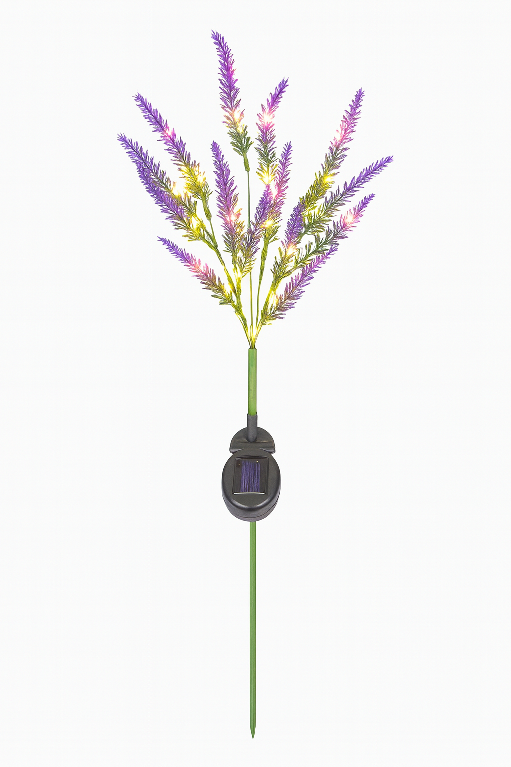 Lampa Lavenderis | Lampa solarna ogrodowa | Oświetlenie LED w formie lawendy