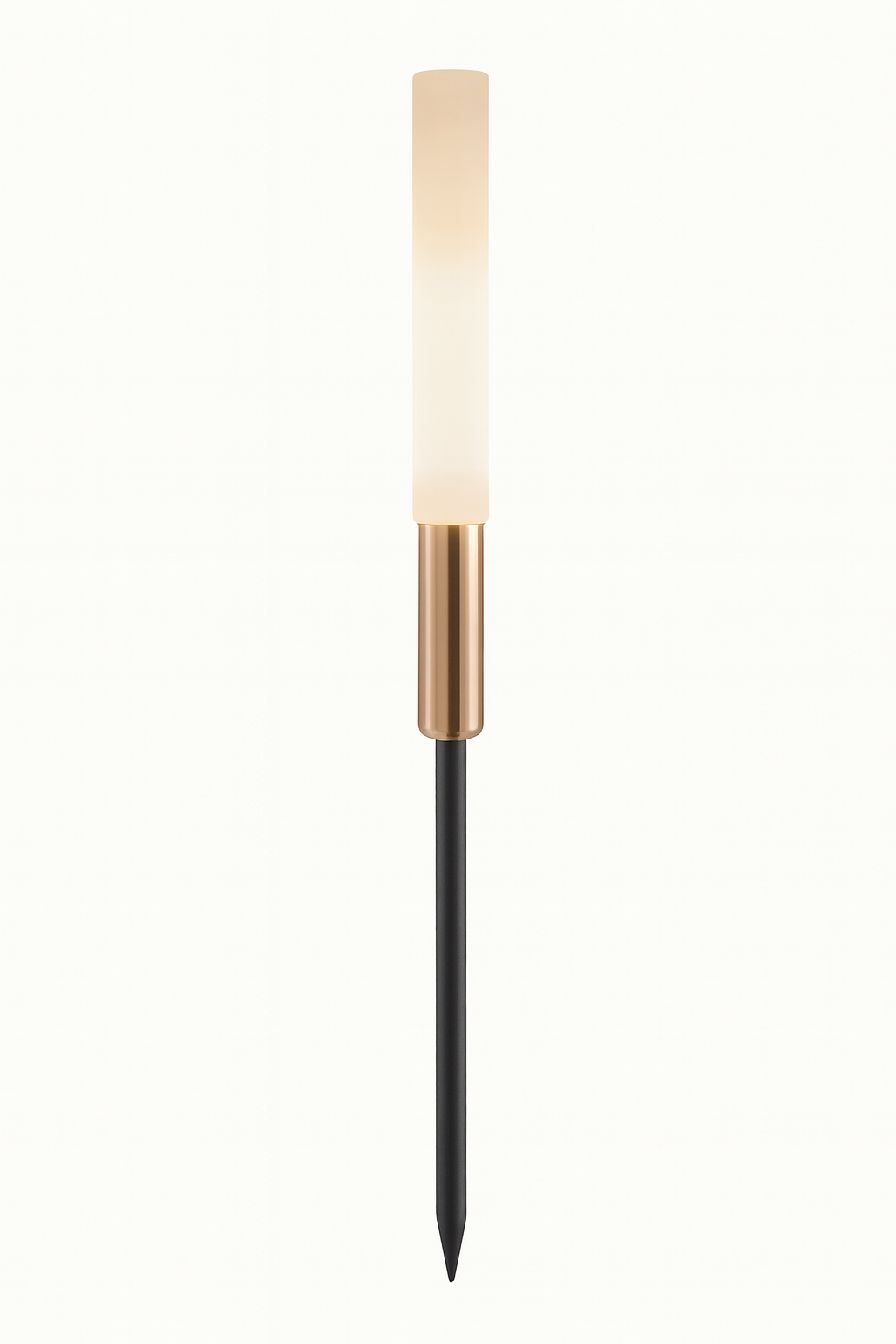 Lampa Reed | Lampa solarna ogrodowa LED | Smukłe oświetlenie ścieżek i rabat