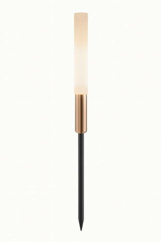 Lampa Reed | Lampa solarna ogrodowa LED | Smukłe oświetlenie ścieżek i rabat