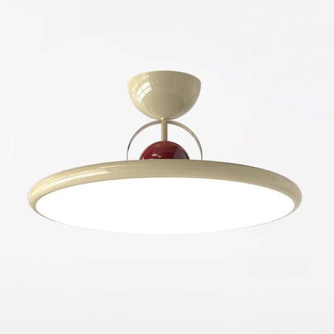 Lampa Sufitowa Letizia | Plafon Nowoczesny LED | Akryl i Metal