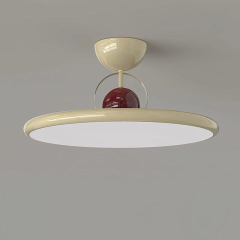 Lampa Sufitowa Letizia | Plafon Nowoczesny LED | Akryl i Metal