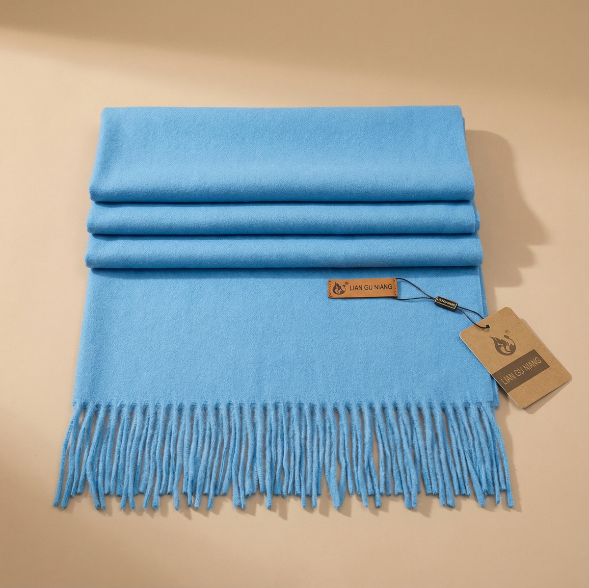 Szalik Krysta | Szal Zimowy Damski | Czysty Kaszmir