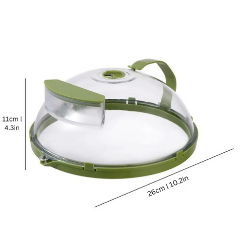 Pokrywka Fretto | Pokrywka do Mikrofalówki | Uchwyt Bezpieczny i Wentylowana Pokrywa