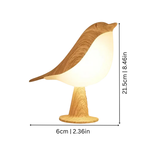Lampka BirdGlow | Lampka Dekoracyjna Ptak | Bezprzewodowa z Dyfuzorem Zapachowym