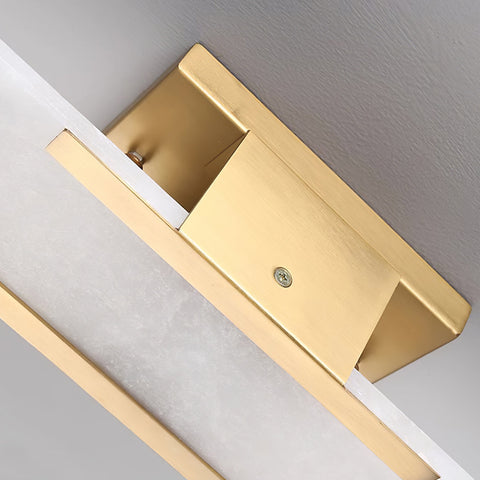 Kinkiet Livo | Lampa ścienna z alabastru | Nowoczesna forma wertykalna