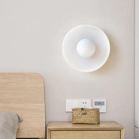 Plafoniera Rondo | Lampa Sufitowa Flush Mount | Nowoczesna Forma z Kloszem